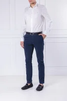 cămașă stretch print class | Slim Fit Tommy Tailored 	alb	