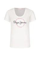 Tricou BLANCHE | Regular Fit Pepe Jeans London 	alb	