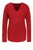 pulover | Regular Fit Armani Exchange 	roșu	