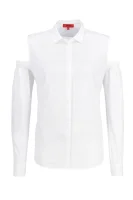 cămașă Emba | Regular Fit HUGO 	alb	