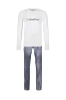 pijama | Regular Fit Calvin Klein Underwear 	alb	