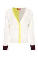 de mătase pulover CONCA | Regular Fit MAX&Co. 	alb	