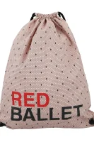 Tricou + geantă tip sac | Regular Fit Red Valentino 	alb	