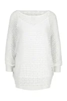 pulover + top Ingrid | Loose fit GUESS 	alb	