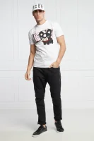 Tricou Icon Hilde C. | cool fit Dsquared2 	alb	