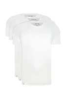 Tricou 3-pack | Regular Fit Lacoste 	alb	