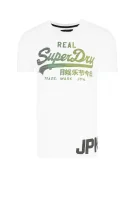 tricou vintage logo 1st | Regular Fit Superdry 	alb	
