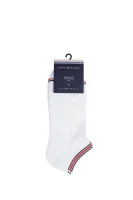 șosete 2-pack iconic sports sneaker Tommy Hilfiger 	alb	