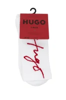 Șosete 2-pack 2P QS HANDWRITTEN Hugo Bodywear 	alb	