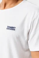tricou | Regular Fit Tommy Jeans 	alb	