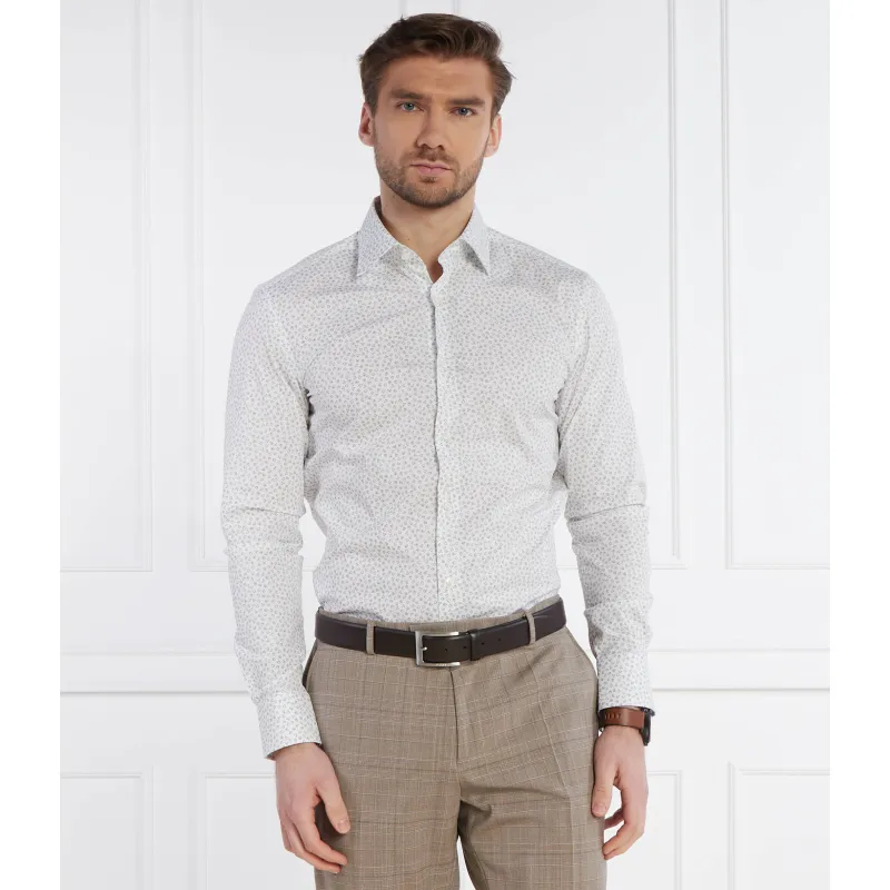 BOSS BLACK Cămașă H-HANK-kent-C1-214 | Slim Fit | stretch