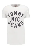 tricou Tommy Jeans 	alb	