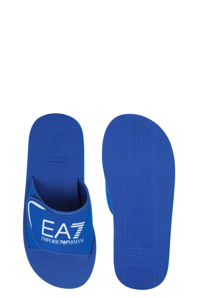 șlapi EA7 	albastru	