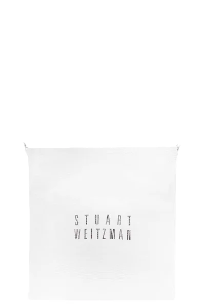 Skórzane muszkieterki Highland Stuart Weitzman 	bej	