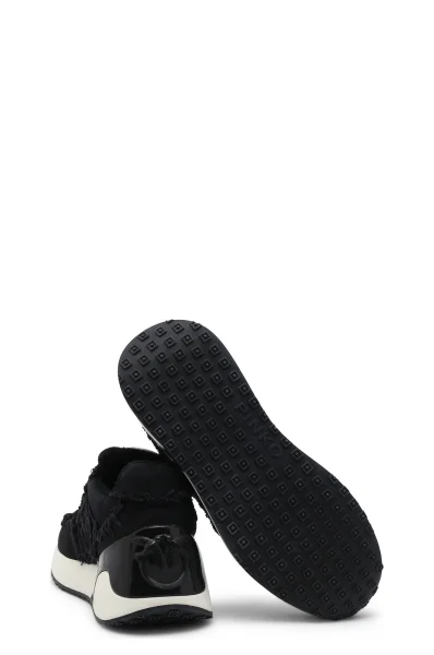 Sneakers cu adaos de piele Pinko 	negru	