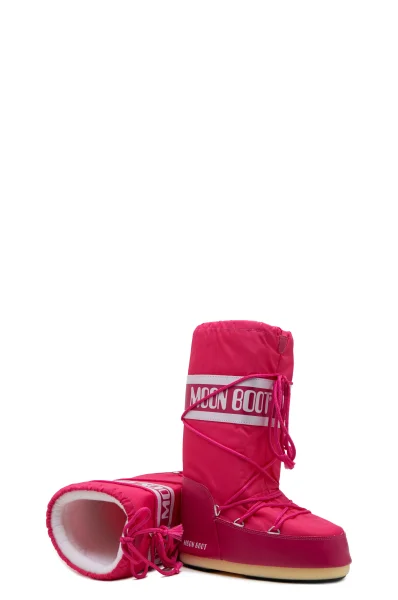 Căptușite bocanci Moon Boot 	roz	