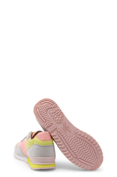 Sneakers LONDON MAD W Pepe Jeans London 	roz pudră	