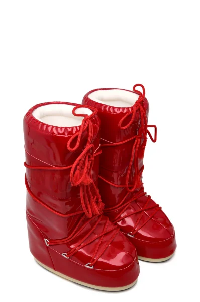 Căptușite bocanci Vinile Met Moon Boot 	roșu	