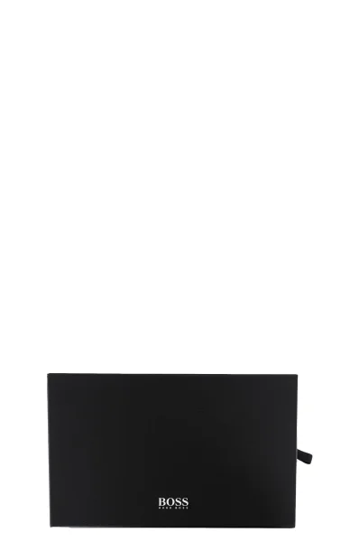 De piele portofel + husă pentru carduri BOSS BLACK 	negru	
