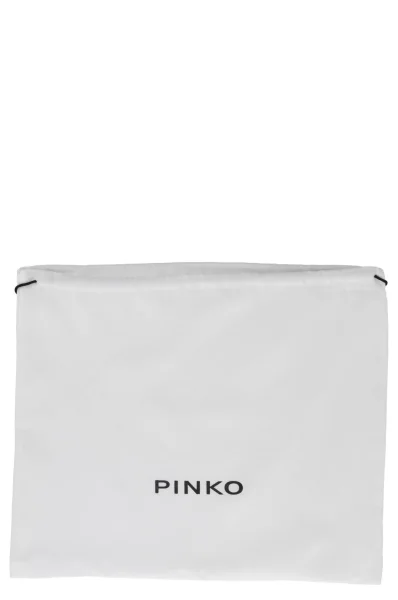 De piele geantă poștaș/portofel LOVE SIMPLY Pinko 	negru	