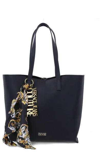 Geantă shopper + organizer Versace Jeans Couture 	negru	
