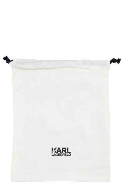 De piele geantă pe umăr Karl Seven Pins Karl Lagerfeld 	negru	