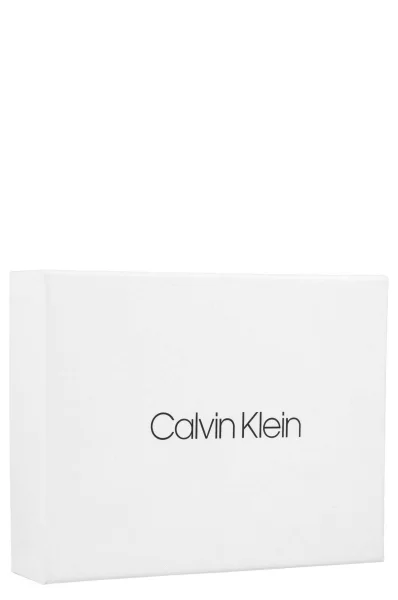 De piele husă pentru carduri Calvin Klein 	negru	