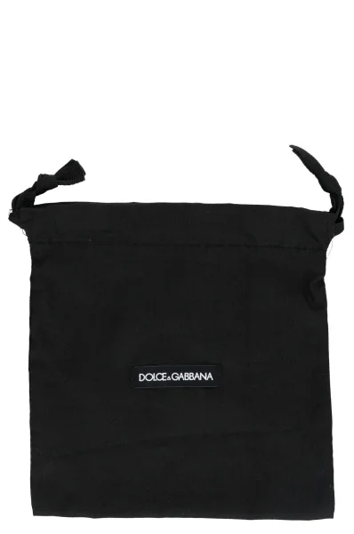 De piele geantă pe umăr Dolce & Gabbana 	negru	