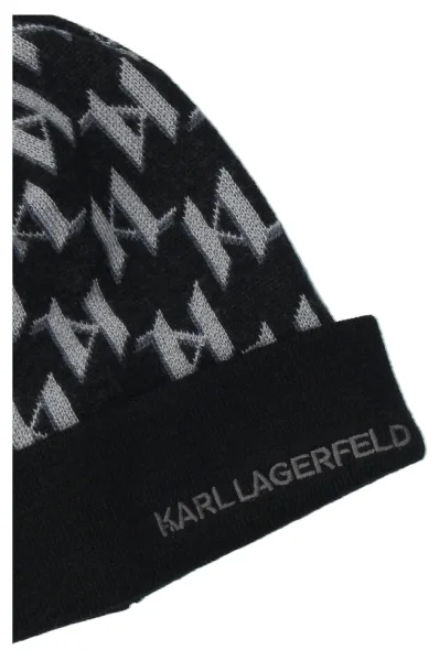 De lână căciulă Karl Lagerfeld 	negru	