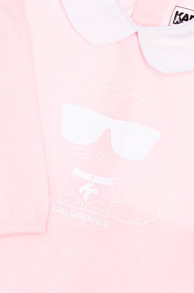 Body bebeluși Karl Lagerfeld Kids 	roz	
