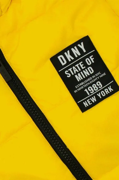 Cu două fețe geacă | Regular Fit DKNY Kids 	galben	