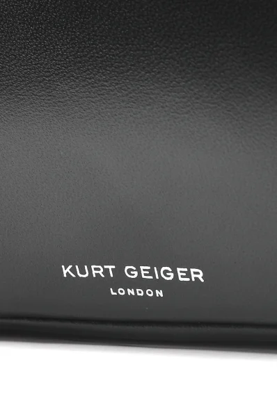 Skórzana geantă pe umăr Kurt Geiger 	negru	