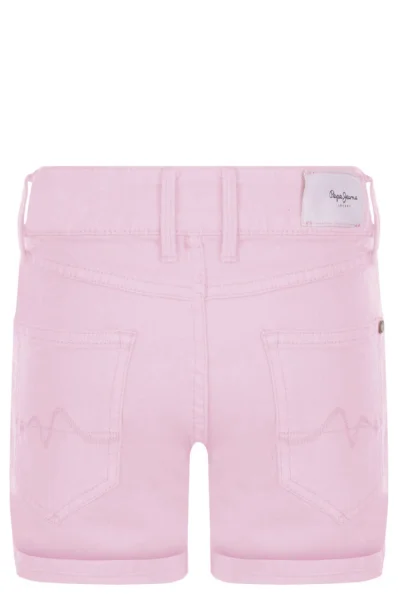 pantaloni scurți TAIL | Slim Fit | denim Pepe Jeans London 	roz	
