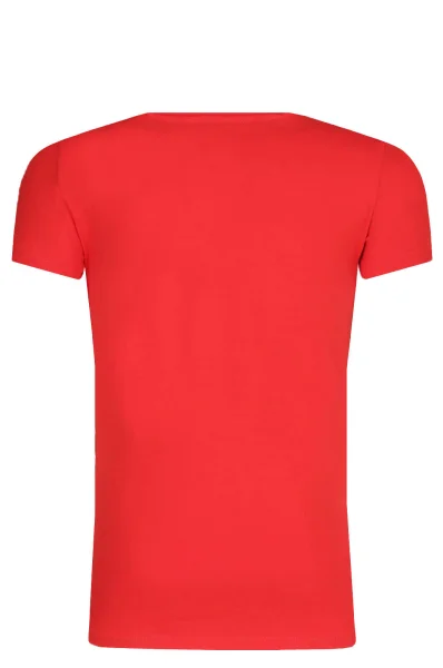 Tricou | Regular Fit Guess 	roșu	