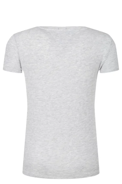 tricou AME ANIMATED LOGO | Regular Fit Tommy Hilfiger 	cenușiu	