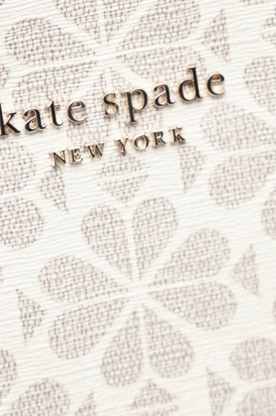 Geantă shopper + borsetă all day Kate Spade ecru