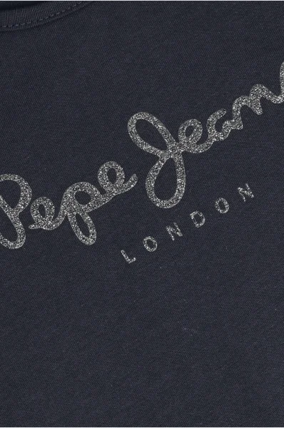 Tricou HANA GLITTER | Regular Fit Pepe Jeans London 	bluemarin	