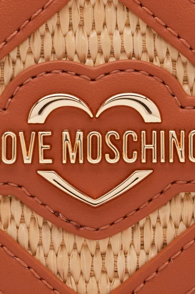 Geantă poștaș/geantă pe umăr Love Moschino 	maro	
