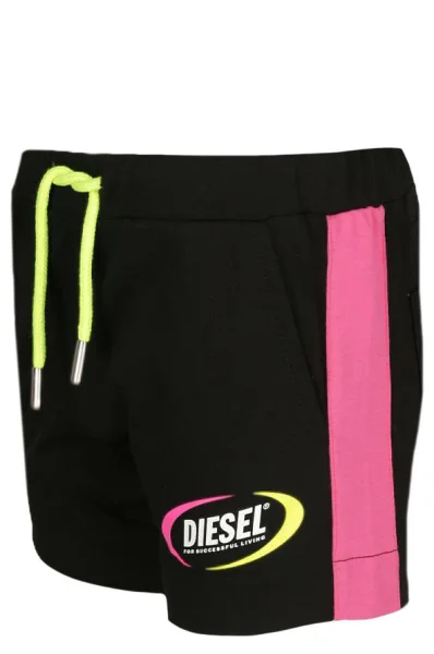 Pantaloni scurți | Regular Fit Diesel 	negru	