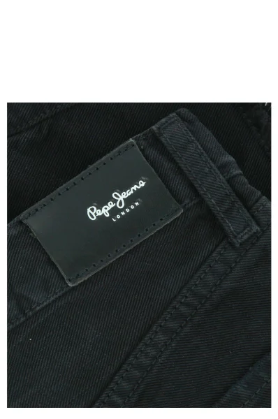Pantaloni scurți Patty Teen | Regular Fit | denim Pepe Jeans London 	negru	