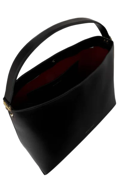 Geantă shopper + borsetă Emporio Armani 	negru	