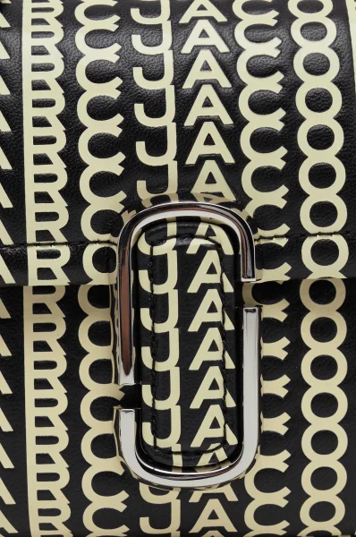 De piele geantă pe umăr THE Monogram J MARC Marc Jacobs 	negru	