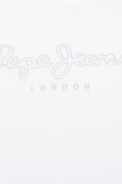 Tricou NINA | Regular Fit Pepe Jeans London 	alb	