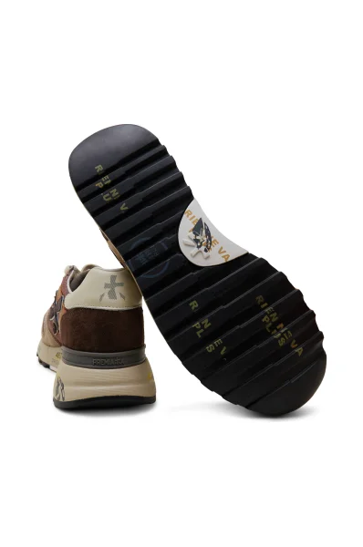 Sneakers MICK | z dodatkiem skóry Premiata 	somon	