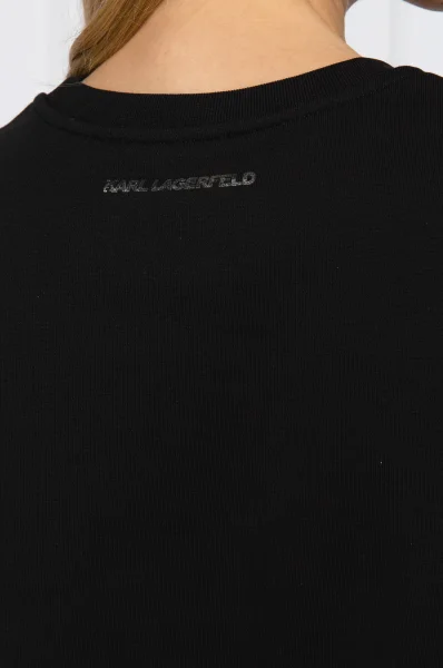 Hanorac Mini Ikonik Karl | Regular Fit Karl Lagerfeld 	negru	