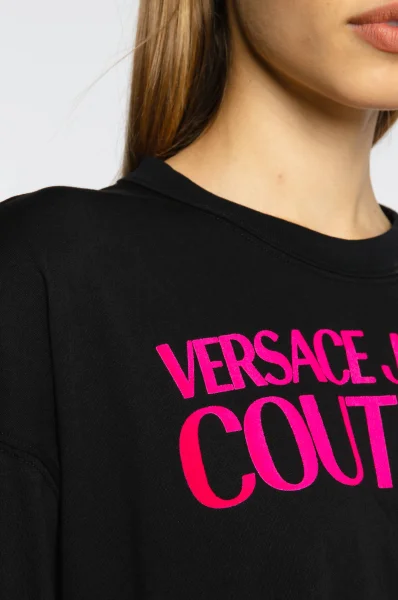 Tricou | Oversize fit Versace Jeans Couture 	negru	