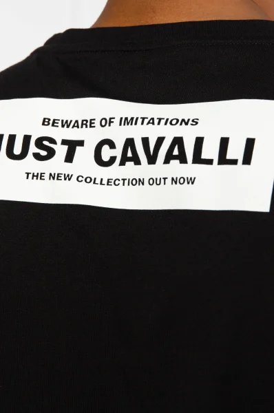 Tricou | Regular Fit Just Cavalli 	negru	
