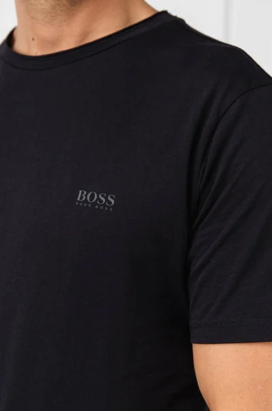 tricou Trust | Regular Fit BOSS ORANGE 	negru	