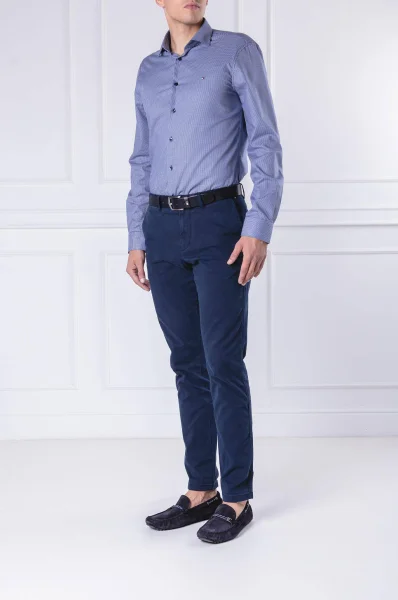 cămașă CLASSIC | Slim Fit | easy iron Tommy Tailored 	albastru	