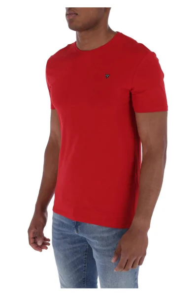 Tricou CORE | Extra slim fit GUESS 	roșu	